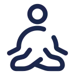 Meditation SVG Icon
